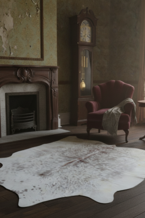 Grey Brindle Cowhide