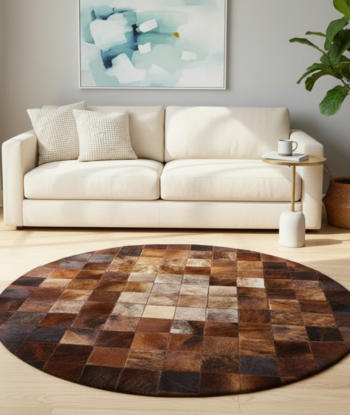 Patchwork Round Rug