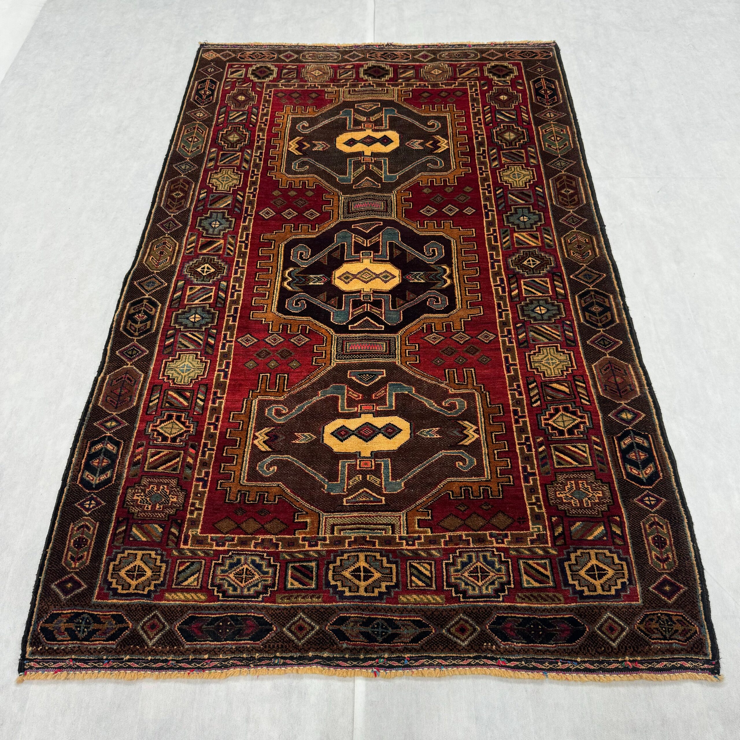 Exquisite Handmade Wool Rug - Image 3