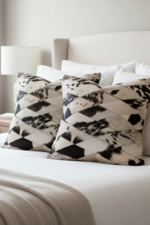 Exquisite Cow Patch Cushion