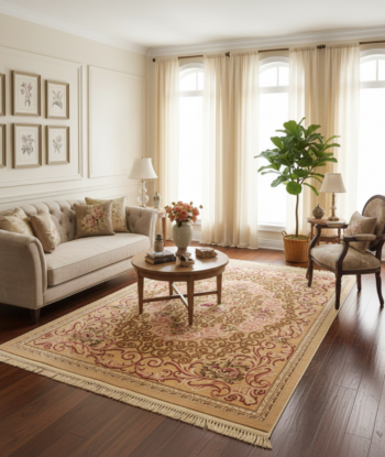 Elegant Embossed Rug