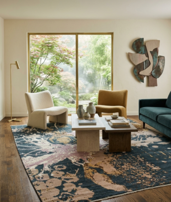 Exquisite Abstract Handmade Rug