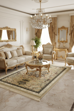 Modern Beige Sultani Rug