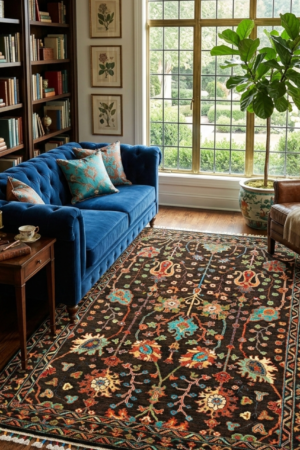 Elegant Khurjin Handmade Rug