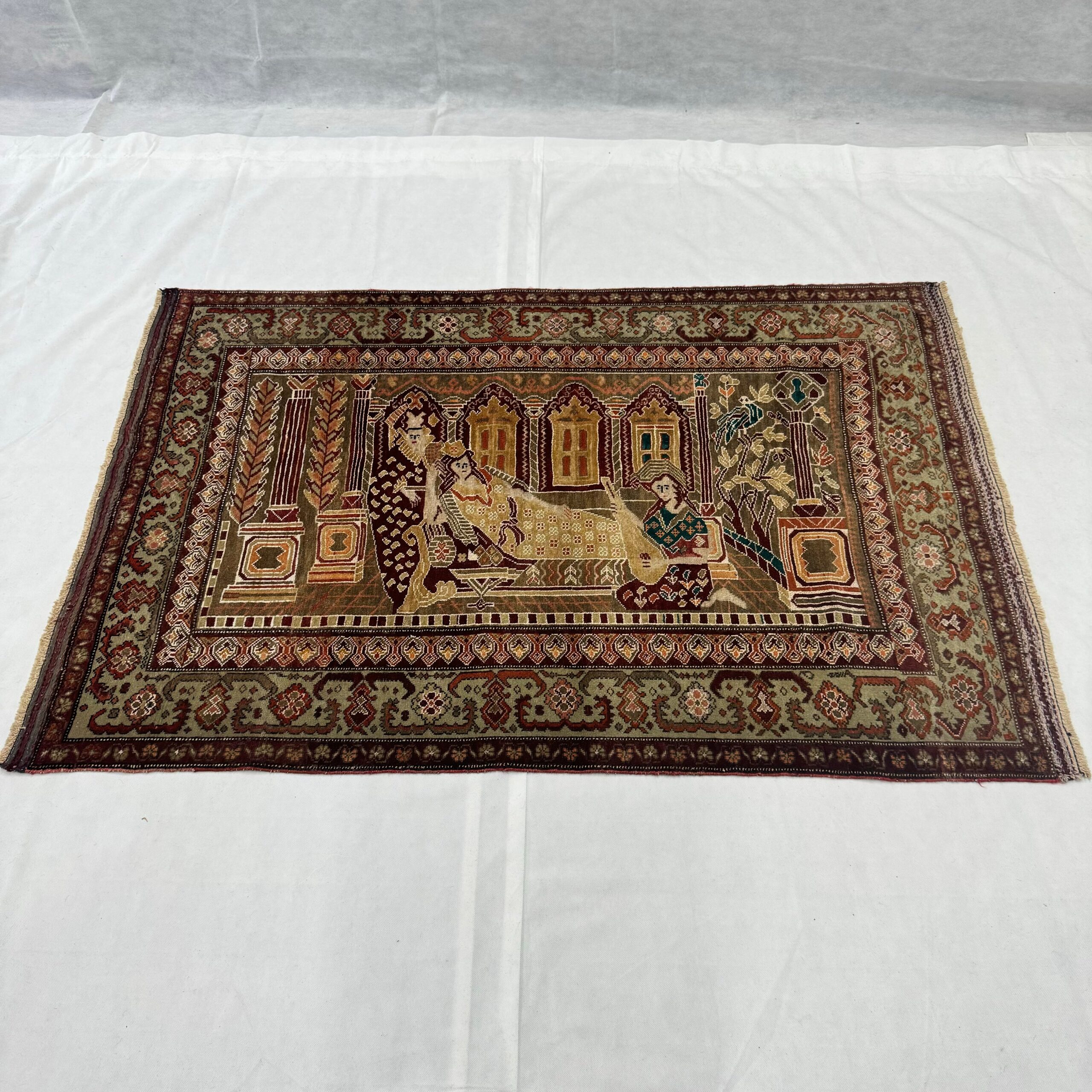 Exquisite Handmade Wool Rug - Image 2
