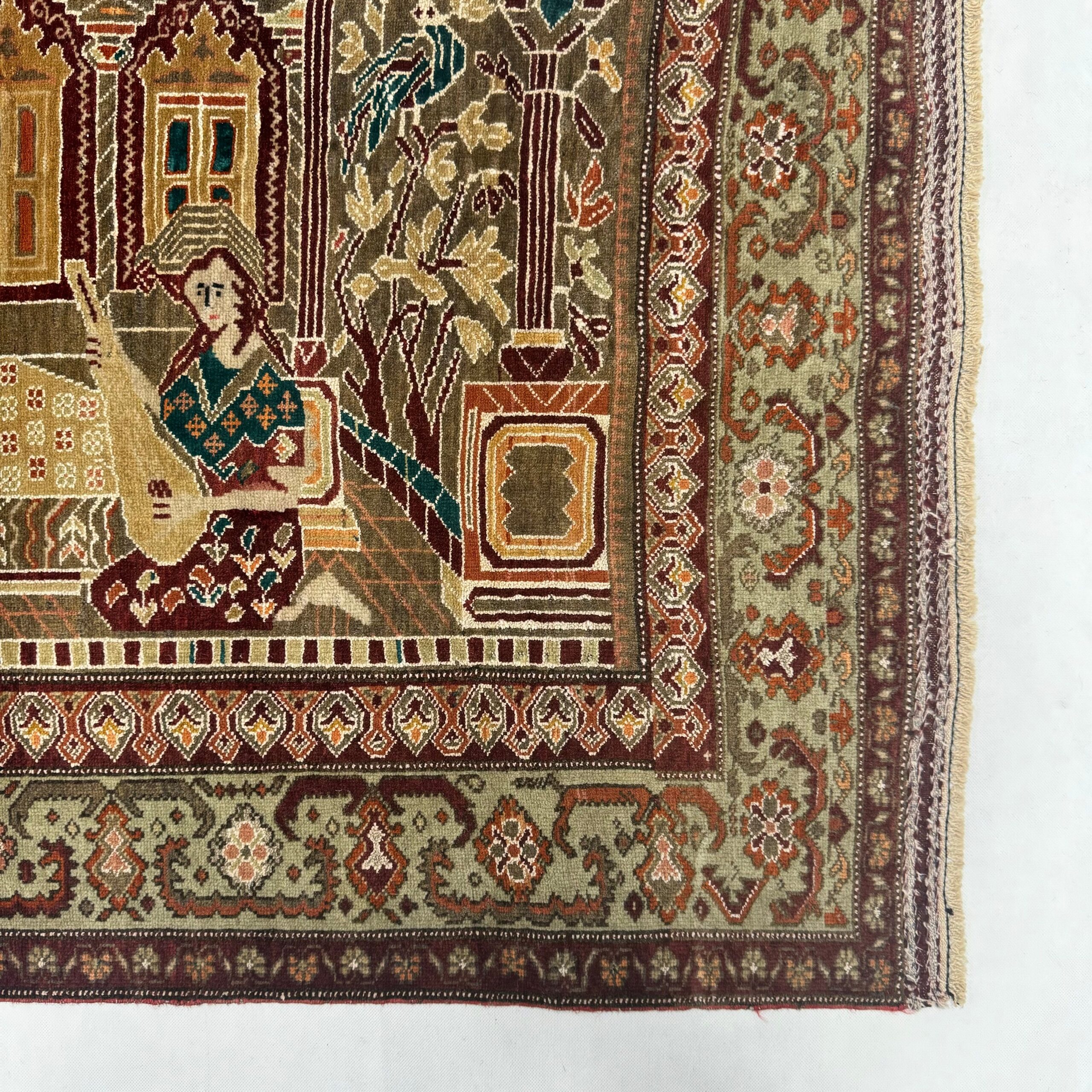 Exquisite Handmade Wool Rug - Image 4