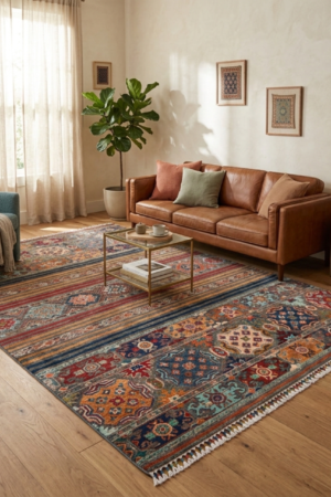 Exquisite Khurjin Handmade Rug