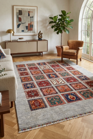 Exquisite Khurjin Handmade Rug