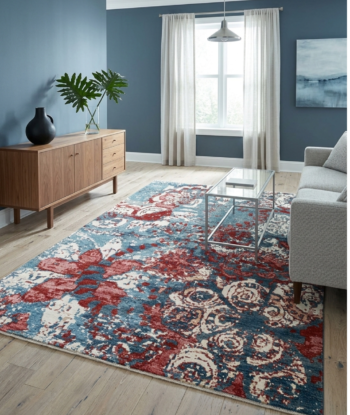 Exquisite Abstract Handmade Rug