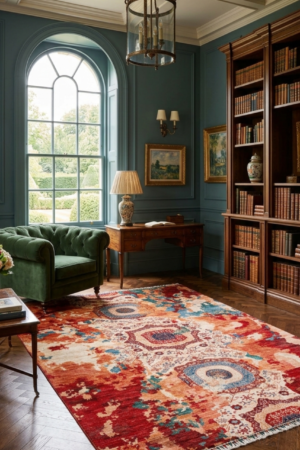 Exquisite Earse Mamluk Handmade Rug