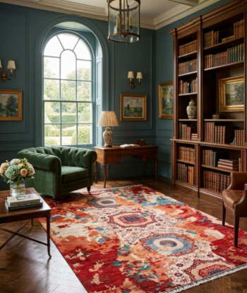 Exquisite Earse Mamluk Handmade Rug