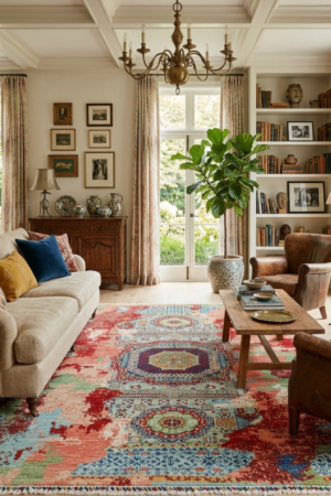 Exquisite Earse Mamluk Handmade Rug