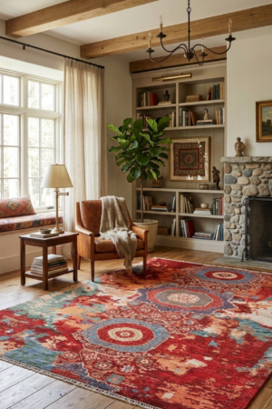 Exquisite Earse Mamluk Handmade Rug