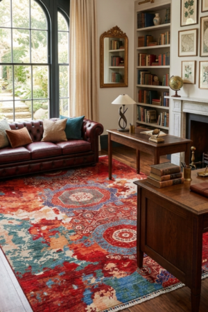 Exquisite Earse Mamluk Handmade Rug