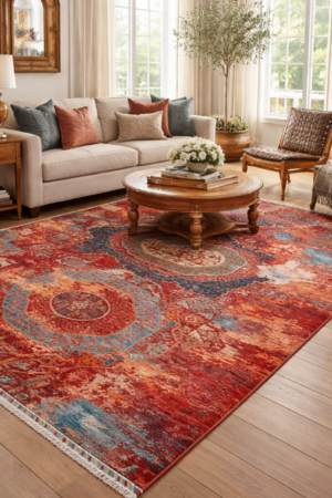 Exquisite Earse Mamluk Handmade Rug