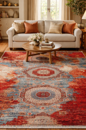 Exquisite Earse Mamluk Handmade Rug