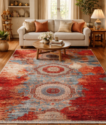 Exquisite Earse Mamluk Handmade Rug