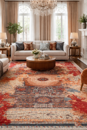 Exquisite Earse Mamluk Handmade Rug