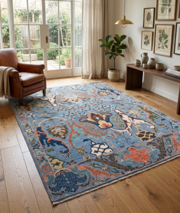 Exquisite Oushak Handmade Rug