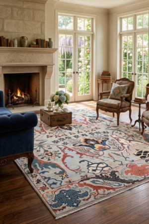 Exquisite Oushak Handmade Rug