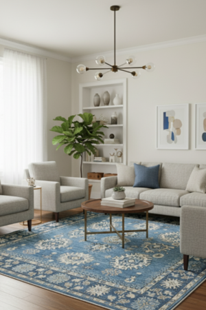 Exquisite Oushak Handmade Rug