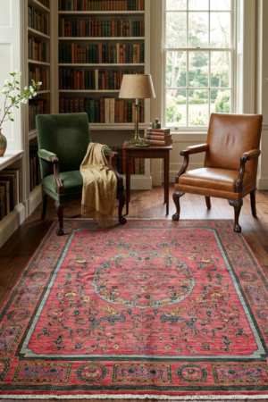 Elegant Suzani Handmade Rug