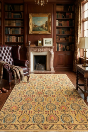 Elegant Suzani Handmade Rug