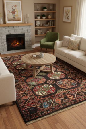 Exquisite Handmade Chobi Rug