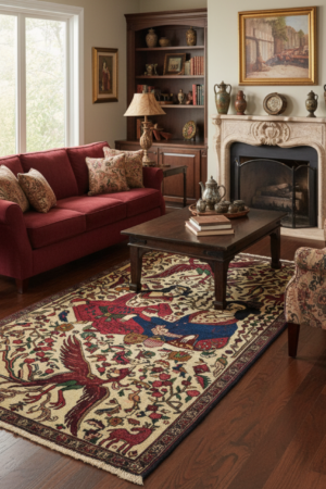 Handmade Pictorial Birds And Figures