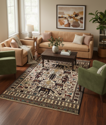 Handmade Unique Wool Kilim