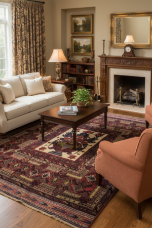 Exquisite Handmade Wool Rug