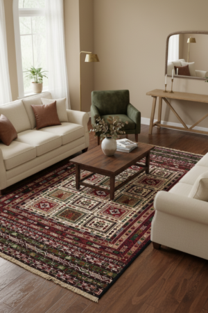 Beautiful Handmade Multi Rug