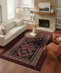 Handmade Zakani Wool Rug