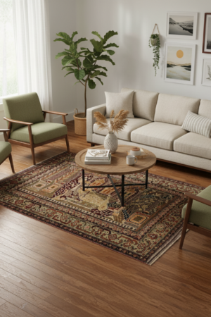 Exquisite Handmade Wool Rug