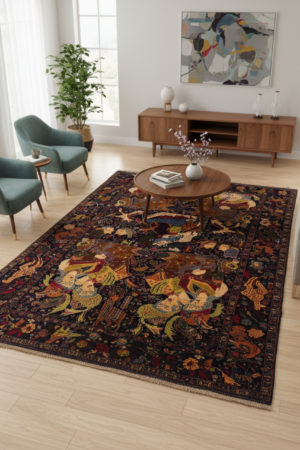 Majestic Handmade Wool Rug