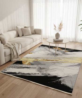 Multi Abstract Design Rug