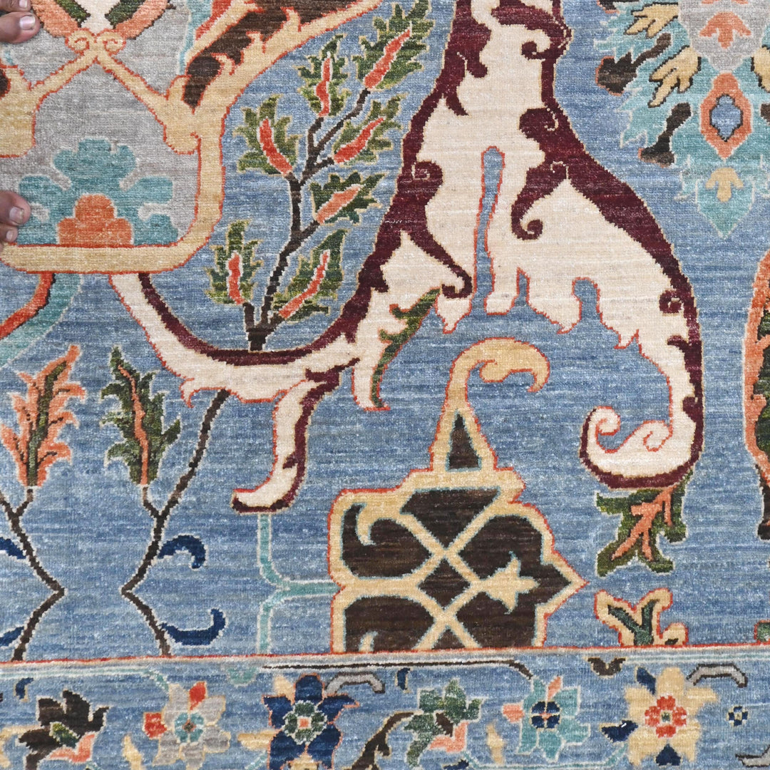 Exquisite Oushak Handmade Rug - Image 4