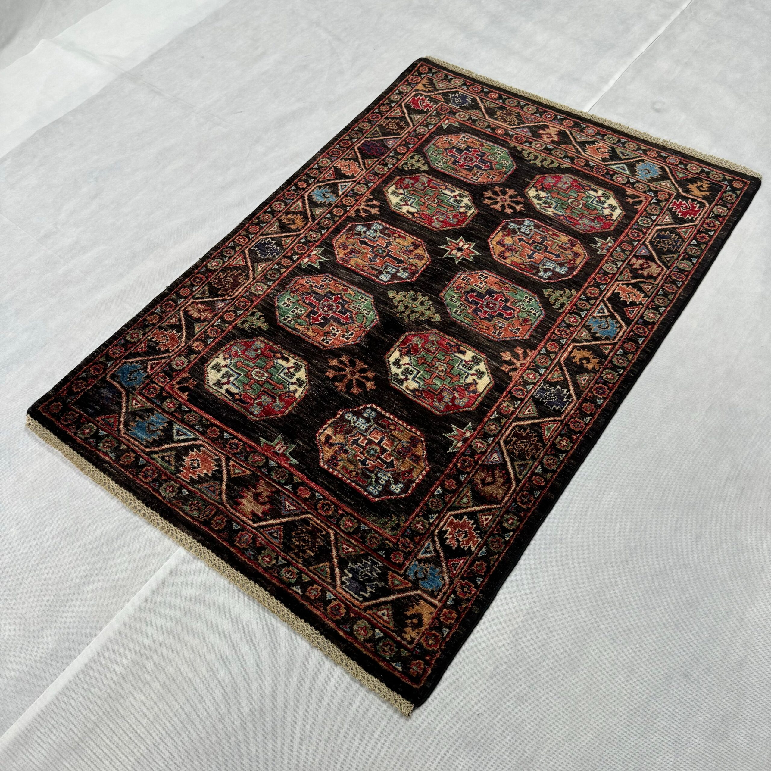 Exquisite Handmade Chobi Rug - Image 2